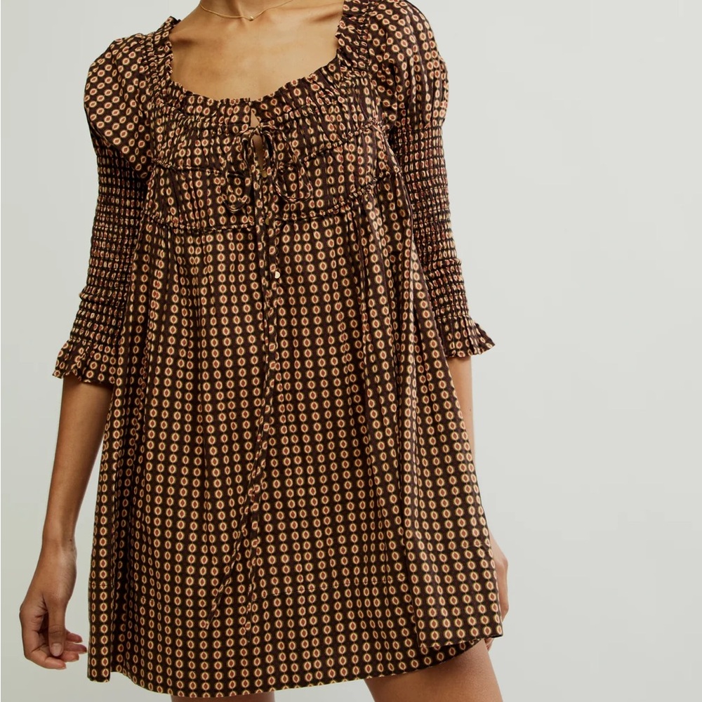 Free People Star Dip Mini Dress